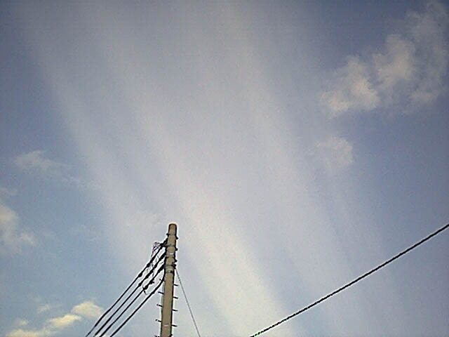 2月25日の不思議な空