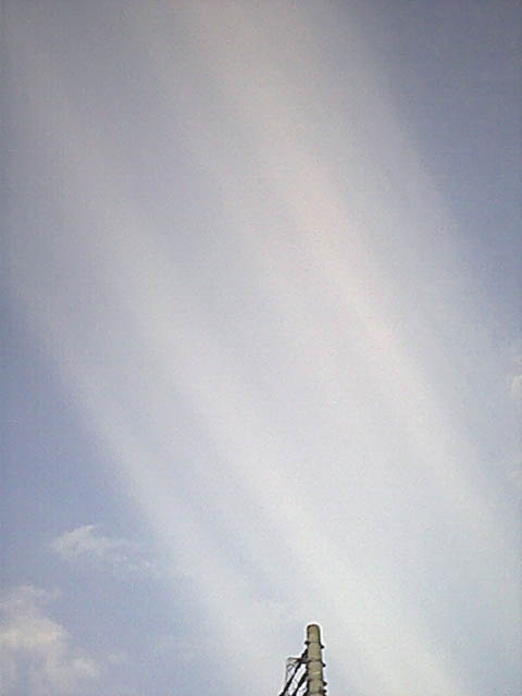 2月25日の不思議な空　2